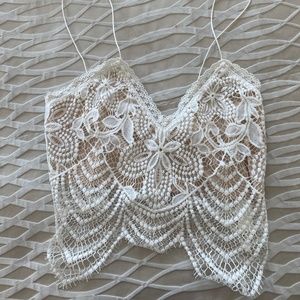 Lovers and friends lace camisole xs